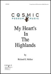 My Heart's In The Highlands Unison choral sheet music cover